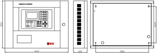 LDK800<a href=http://www.fsliansheng.com.cn/dianqihuozai/ target=_blank class=infotextkey>電氣火災監控</a>設備